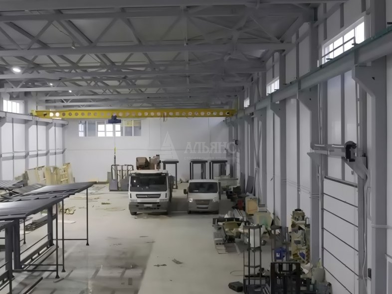 Склад с АБК из сэндвич-панелей  - фото 2